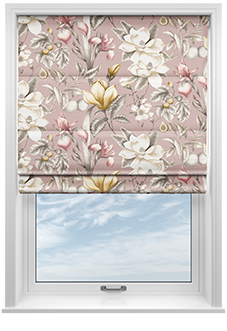Lavish, Blush - Roman Blind
